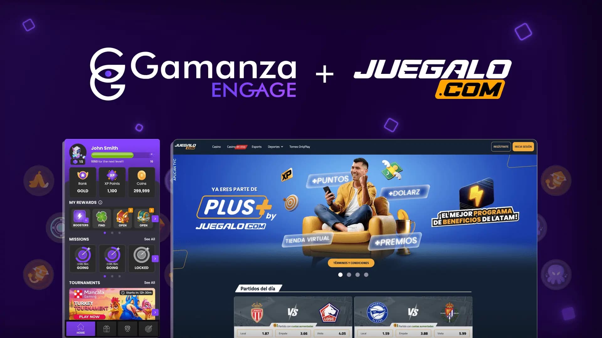 Juegalo launches loyalty & gamification programme with Gamanza Engage