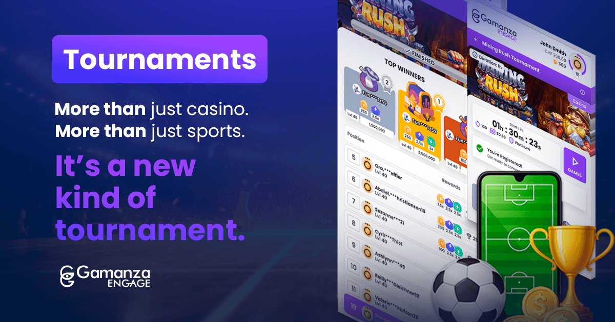 Save money on bonuses by running tournaments.