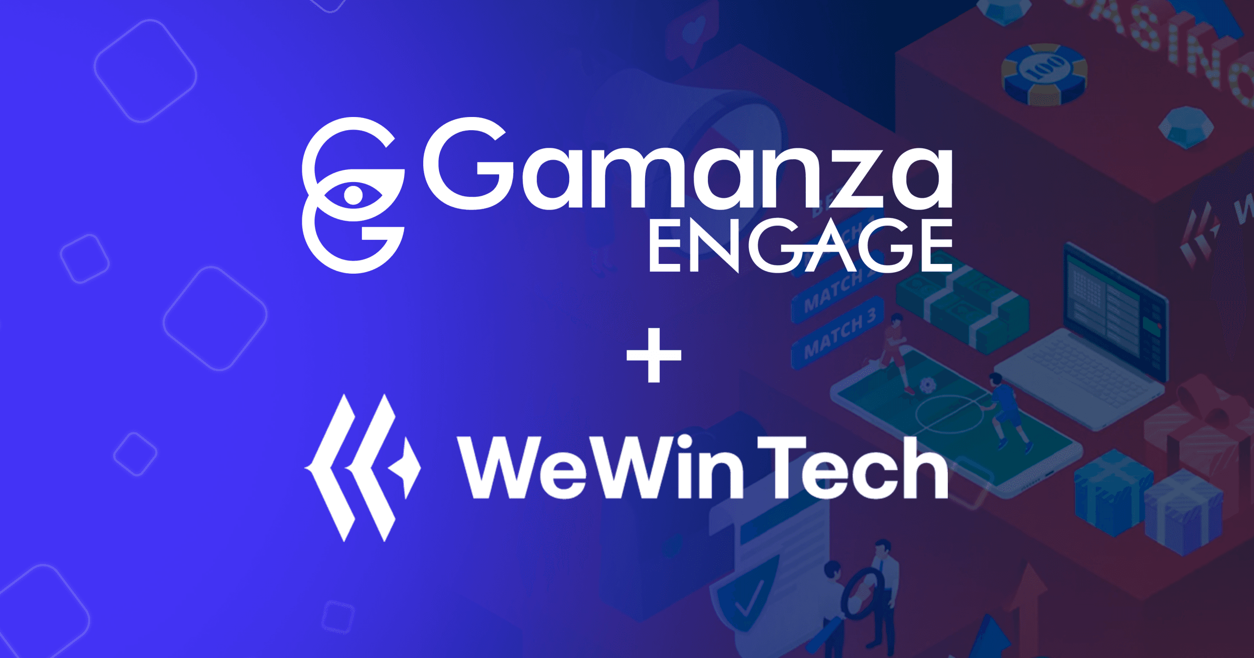Gamanza has announced a new strategic integration with WeWinTech