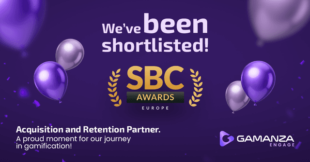 Proud to be shortlisted at the SBC Awards Europe 2026—marking a new step forward in responsible, user-centric engagement.