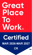 Great Place to Work Certified, March 2026 to March 2027